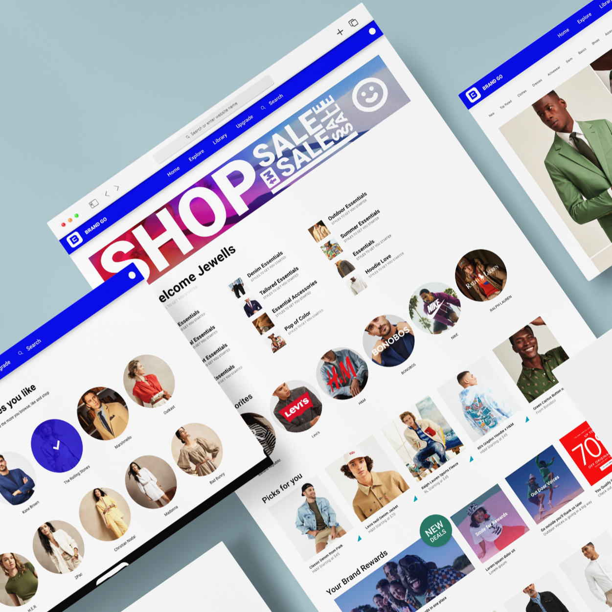 Brand GO social shopping